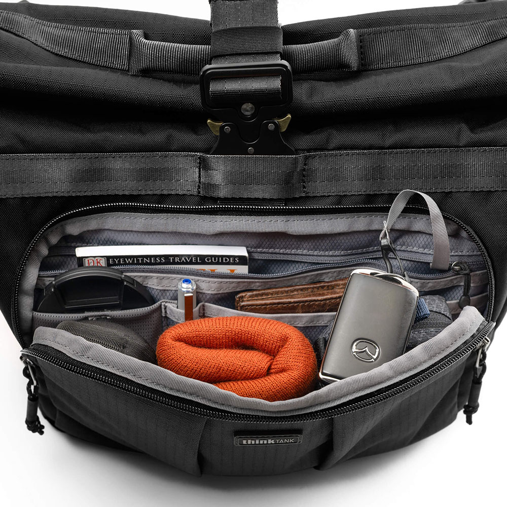 Think Tank FocusPoint Crossbody 13L Asphalt Black